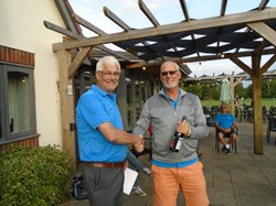 Phil wins the morning stableford on countback