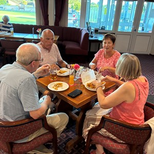 Fish & Chip supper after our skittles evening