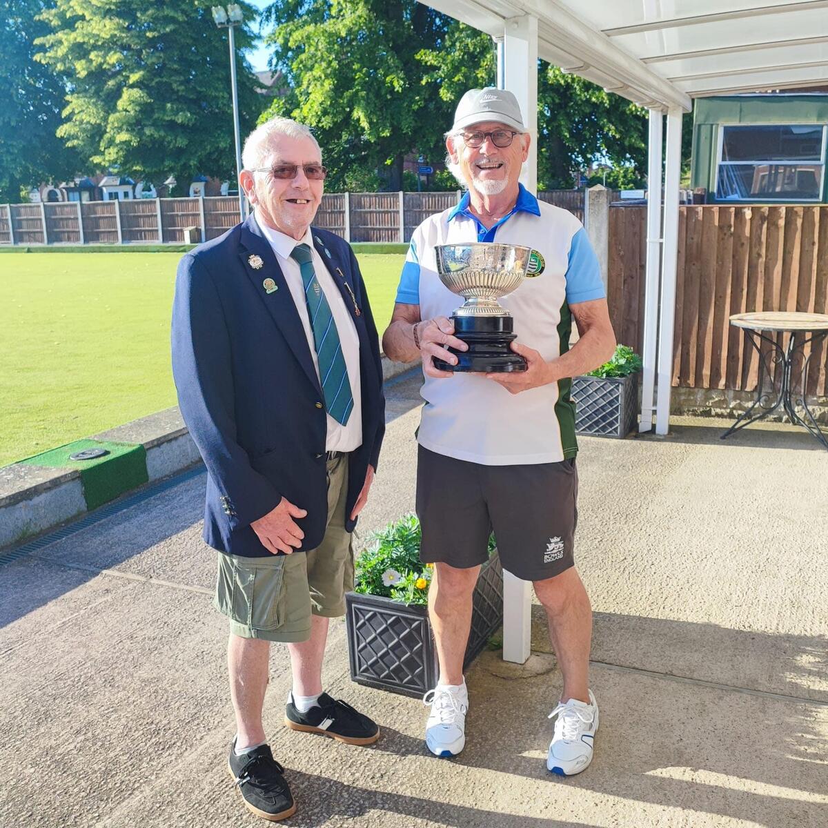 Trophy presented by Alan Guest.