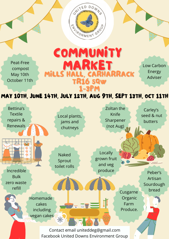 UDEG Community Market Poster