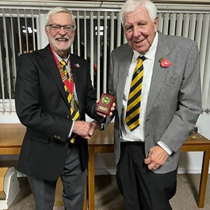 Veterans Runner Up - Ian Samways