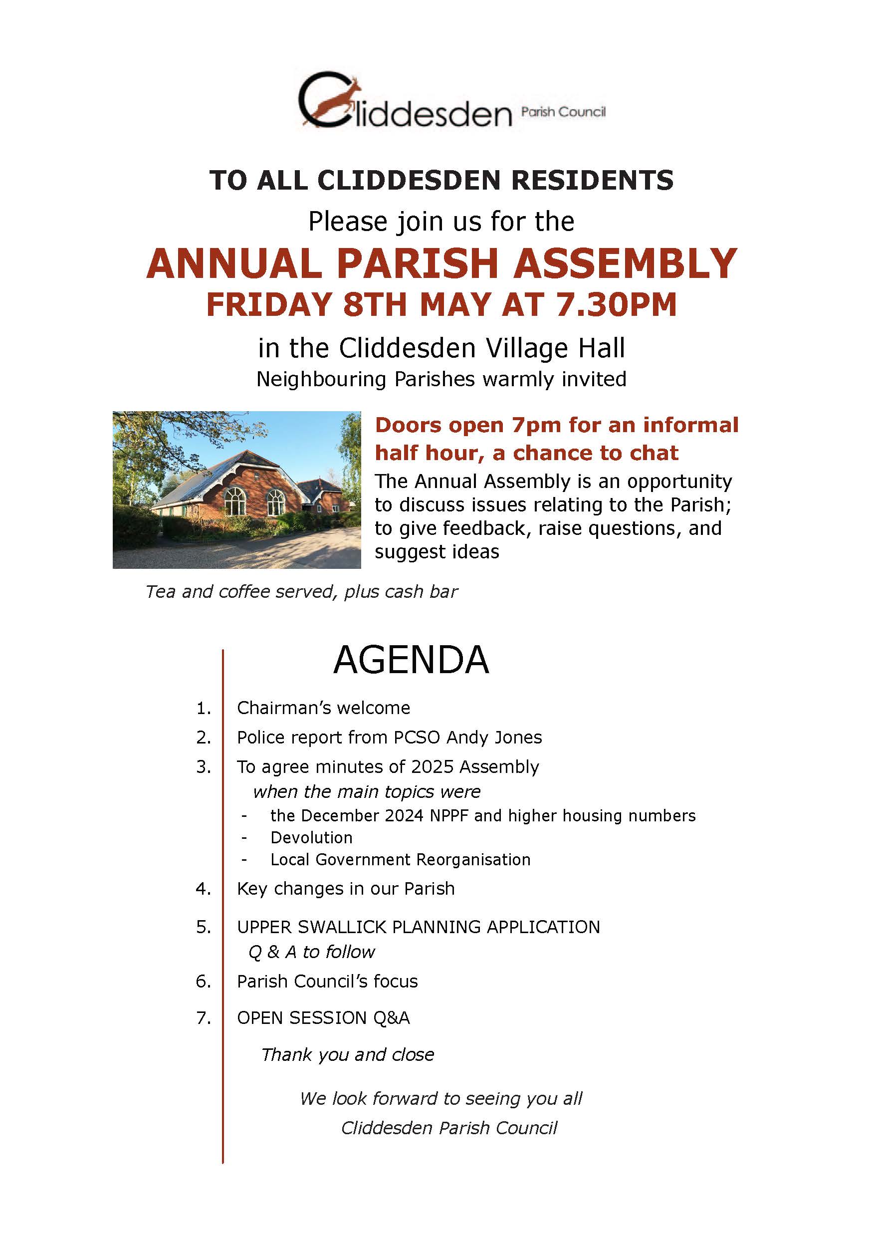 Cliddesden Parish Council Home