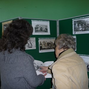 Visitors to the Oakley History Project launch
