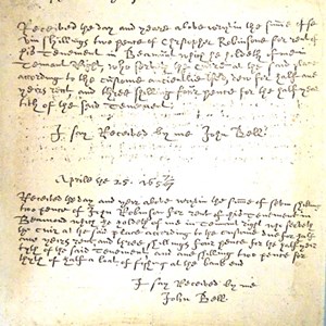 1655 Fishing receipt
