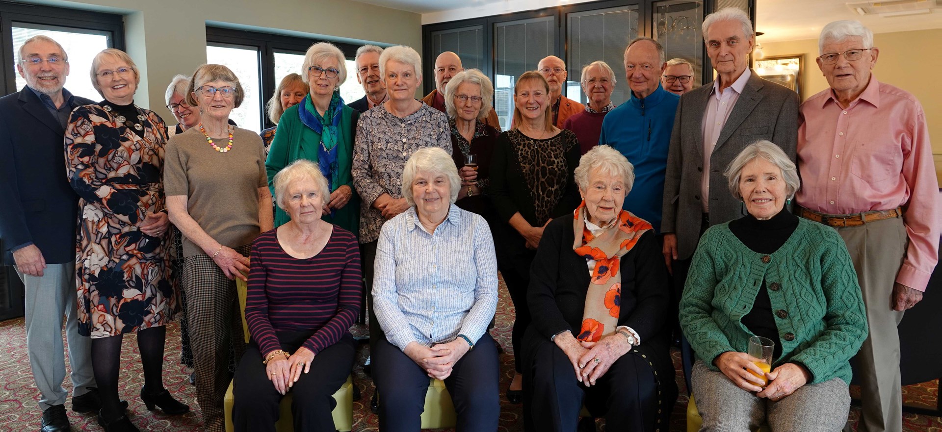 Our drivers and co-ordinators at a recent Group meeting