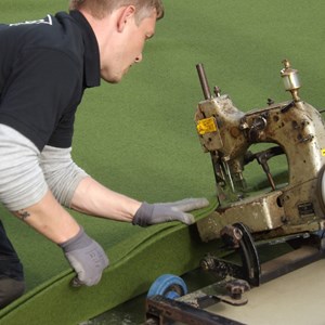 Cowplain Bowling Club The Laying of the Carpet