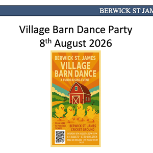 Berwick St James Parish Village Meeting - Thursday 22 October 26