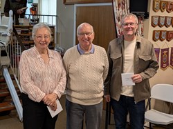 Mixed Pairs Runners Up Graham Stedman and Sue Broome