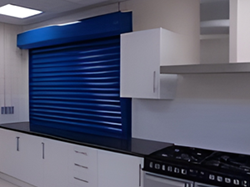 Kitchen Shutter - Accessible to Main Hall