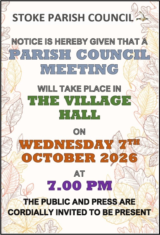Stoke Parish Council (Kent) Next Meeting