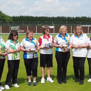 Aldiss Park Bowls Club President's Pairs 2025