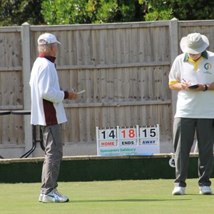 Mere bowls club 2024 Harold Ford Cup Final at Downton