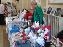 Craft stall at the Memorial Hall