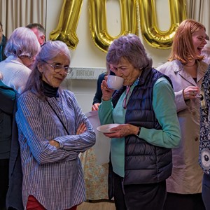 Berwick St James Parish Stan Palmer's 100th Birthday Party