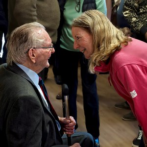 Berwick St James Parish Stan Palmer's 100th Birthday Party