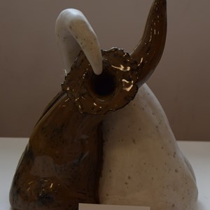 Entwined, stoneware ceramic by Stuart Burn