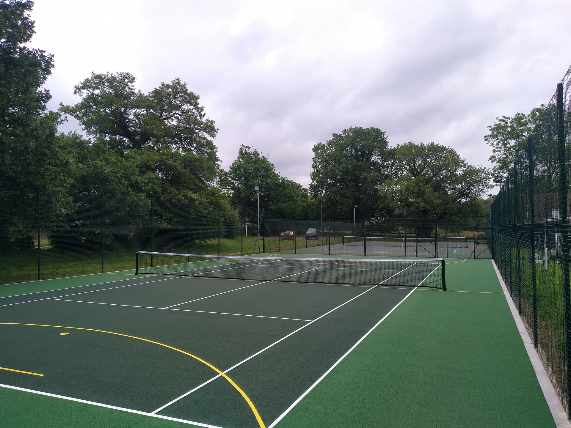 Serving the Community: New Tennis Court Funded by Section 106