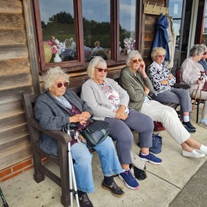 Holwell Sports Bowls Club President Sue Moore's Tour 2025