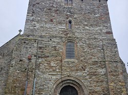 Clun Town Council with Chapel Lawn St George's Church