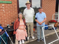 Holwell Sports Bowls Club President Bob Penny 2024