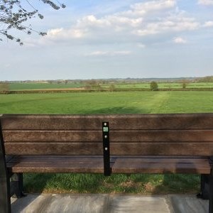 Shuttington and Alvecote Parish Council Playing Field Bench