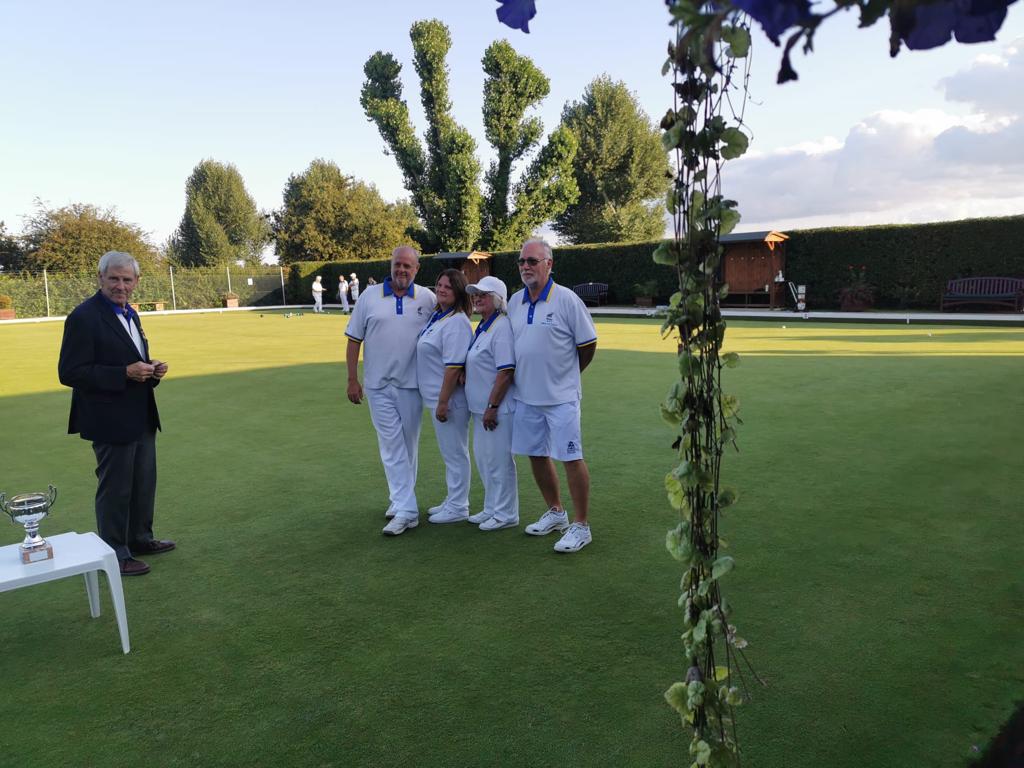 Congratulations to Jason, Mandy, Janet & Simon. Meon Valley Open 2021 Runners up.