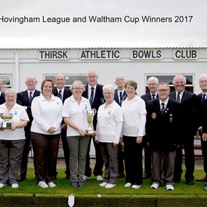 Thirsk A - Hovingham League Winners & Waltham Cup Winners 2017