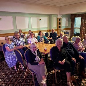 14 of us on the 1st night's entertainment