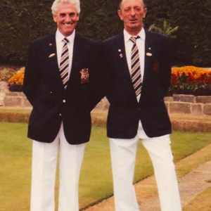1991 National Over 55's Pairs. Finalists.