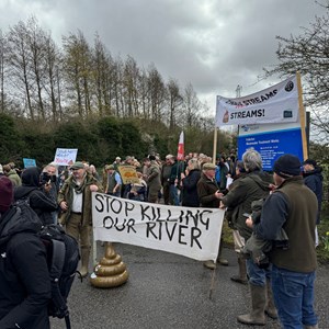 Pan Parish River Pollution Forum PROTEST AT FULLERTON, 18 MARCH 2024