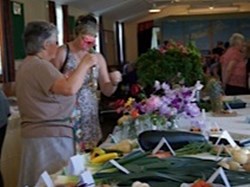 Flower and produce show