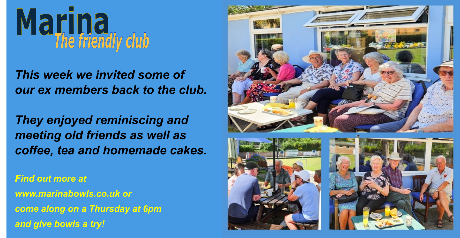 Marina Bowling Club Dawlish Latest News