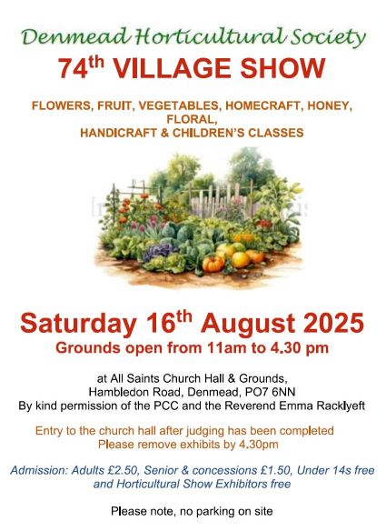 Denmead Horticultural Society Summer Show 2025