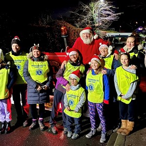 Boroughbridge Lions Club Santa Sleigh