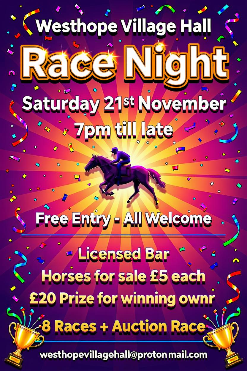 Westhope Village Hall Events