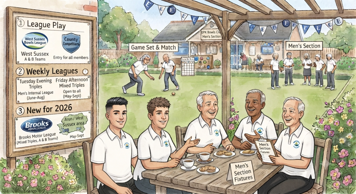 East Preston & Kingston Bowls Club Mens Section