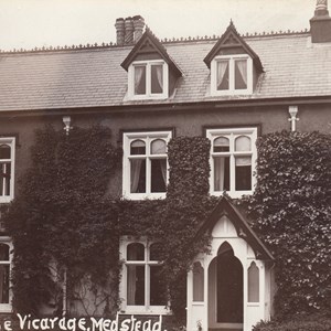 The Vicarage - Postmarked 14.08.1913