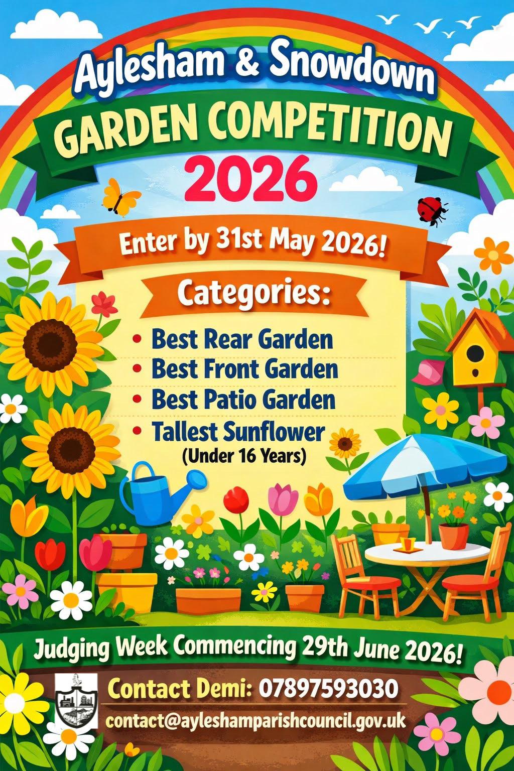 Aylesham Parish Council Garden Competition 2026