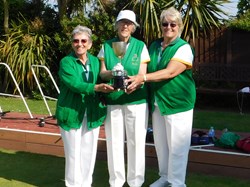 Webster Cup Winners Jenny Mooney, Rosie Taylor & Phyllis Cooper