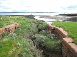 Remains of canal at Port Carlisle