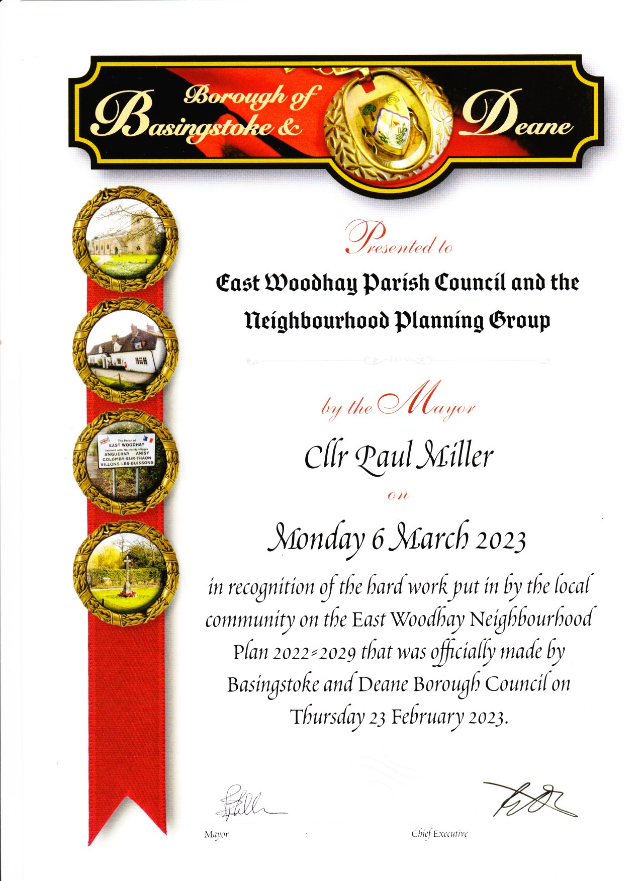 East Woodhay Parish Council Home