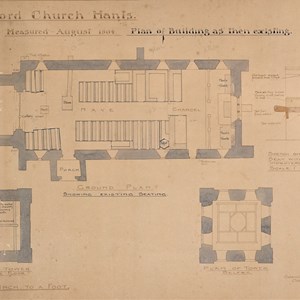 Plan from August 1904 No 1 and original layout