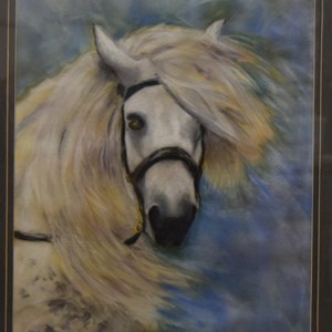 'Circus Pony' Pastel by Mel Thomas