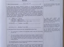 Notice of Public Rights