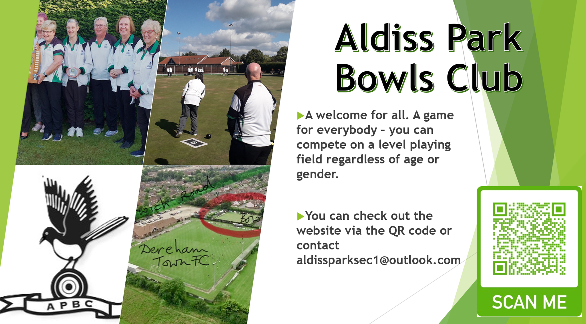 Aldiss Park Bowls Club Home