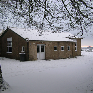 Village Hall in Snow