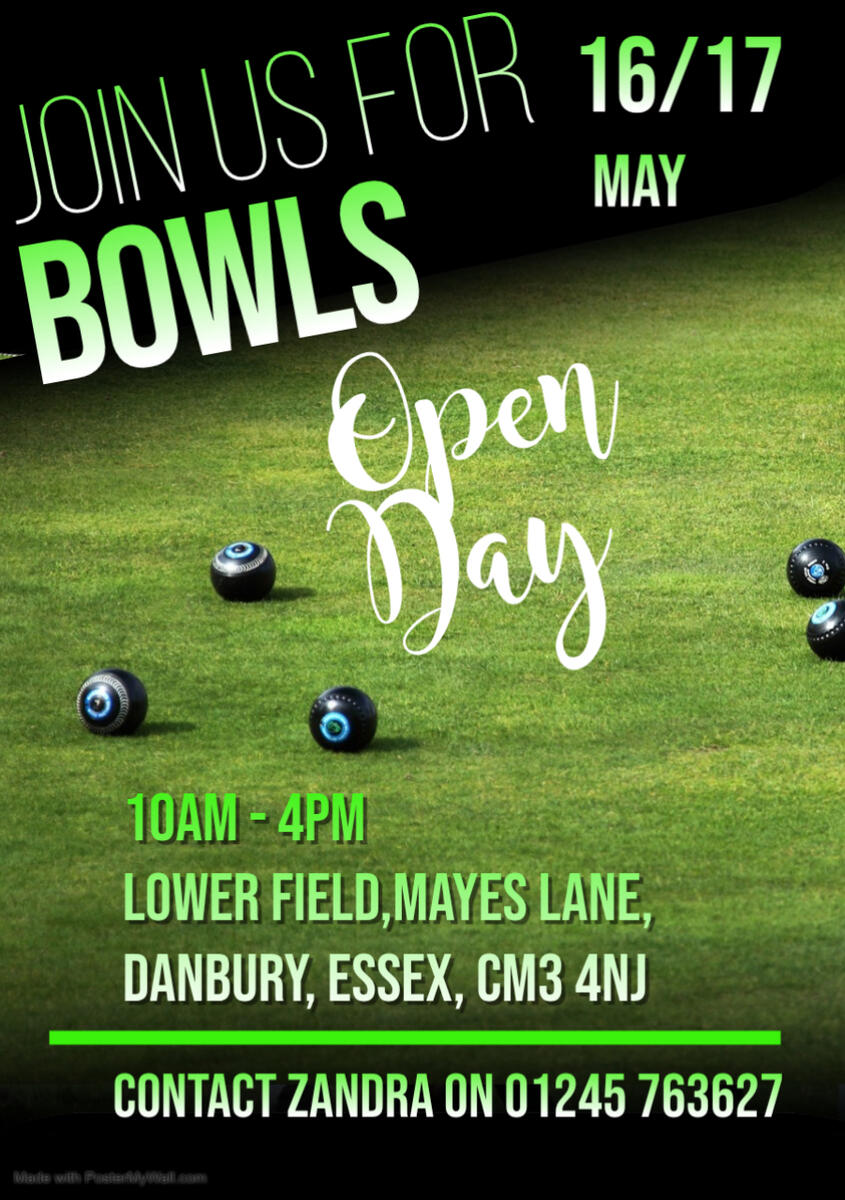 Danbury Bowls Club Open Day