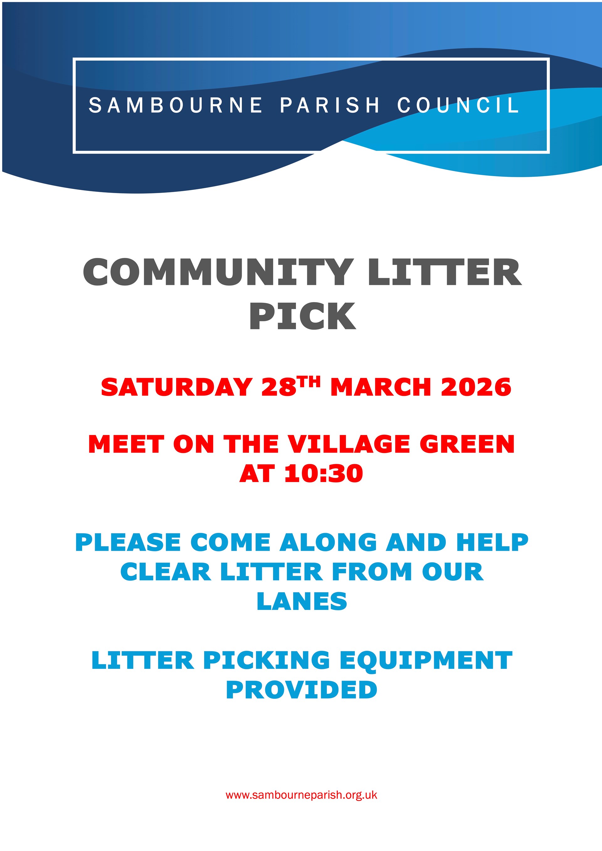 Sambourne Parish Council Home