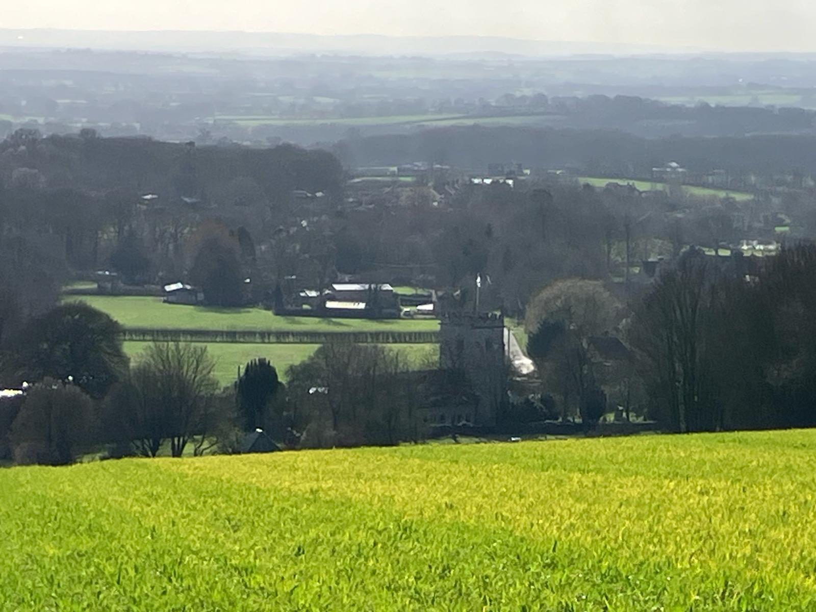 West Knoyle and its church