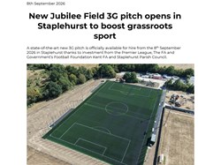 Staplehurst Parish Council 3G Multi-Sports Pitch